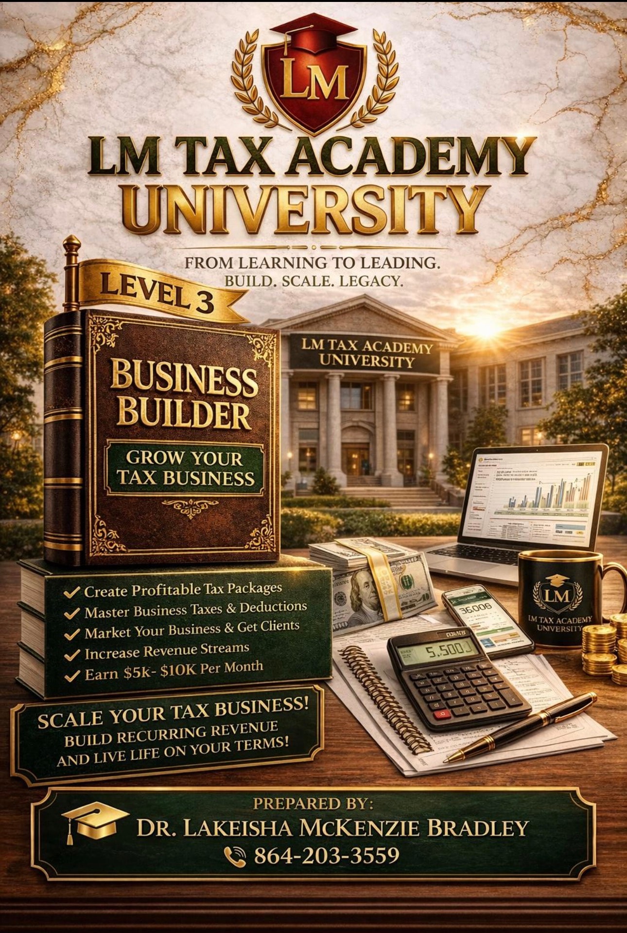 Level 3 LM Tax Academy Workbook — Business Builder
